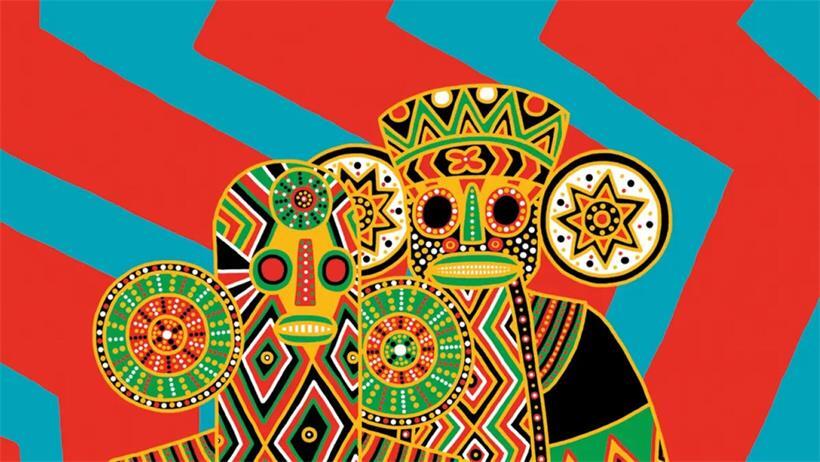 Le logo du festival IYA AFIRIKA à la Kulturfabrik à Esch