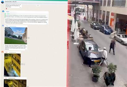 Jagdszenen in Luxemburg: Ein Video, das einen mutmaßlichen Streit im Drogenmillieu zeigt, ist ein typisches Dokument aus der WhatsApp-Gruppe „Quartier Gare – sécurité“

