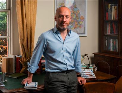 Jake Wallis Simons, Autor des Buches „Israelphobie“ und Herausgeber der „Jewish Chonicle“

