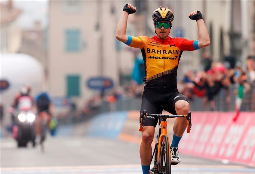 Jan Tratnik ließ sich vom Corona-Chaos nicht beeinträchtigen und gewann die 16. Etappe
