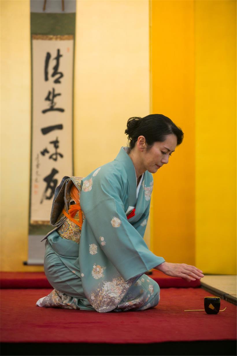 Japanische Teezeremonie
