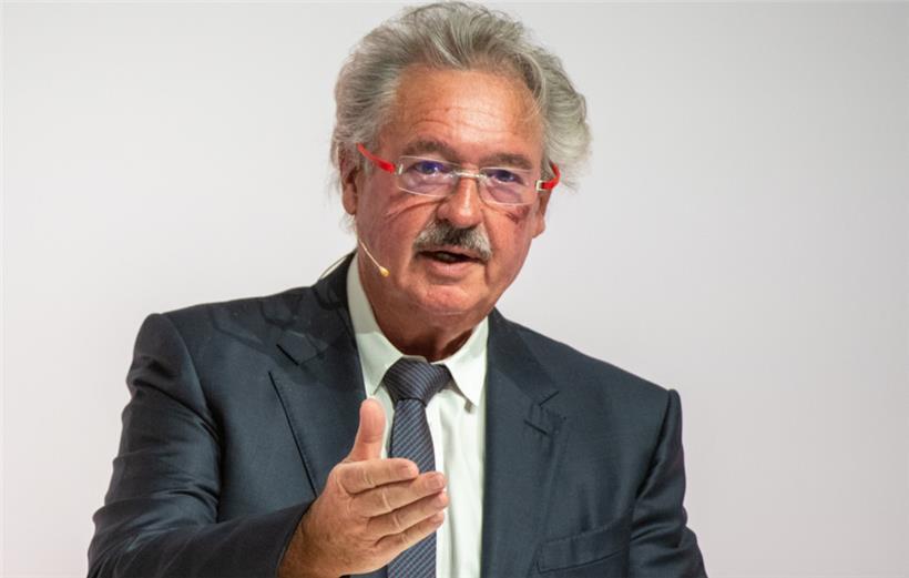 Jean Asselborn, Außenminister von Luxemburg, spricht am 2. Februar beim "Gipfeltreffen der Weltmarktführer“ in Deutschland.
