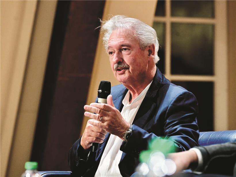 Jean Asselborn, ehemaliger luxemburgischer Außenminister, bei europäischen Verhandlungen zum iranischen Atomprogramm