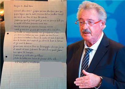 Jean Asselborn hat den Brief am Montag auf Facebook veröffentlicht
