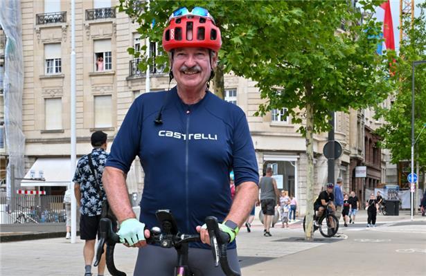 Jean Asselborn im Juni bei der Demonstration der Gewerkschaften OGBL und LCGB
