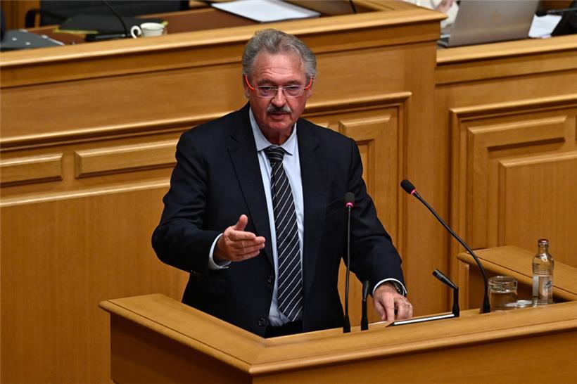 Jean Asselborn sprach am Donnerstag auch in der Chamber
