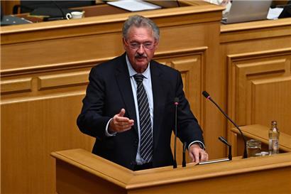 Jean Asselborn sprach am Donnerstag auch in der Chamber
