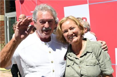 Jean Asselborn und Paulette Lenert
