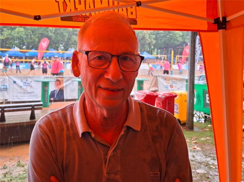 Jean-Claude Adler, ehemaliger Präsident des EVBC, hilft bei der Organisation des Events
