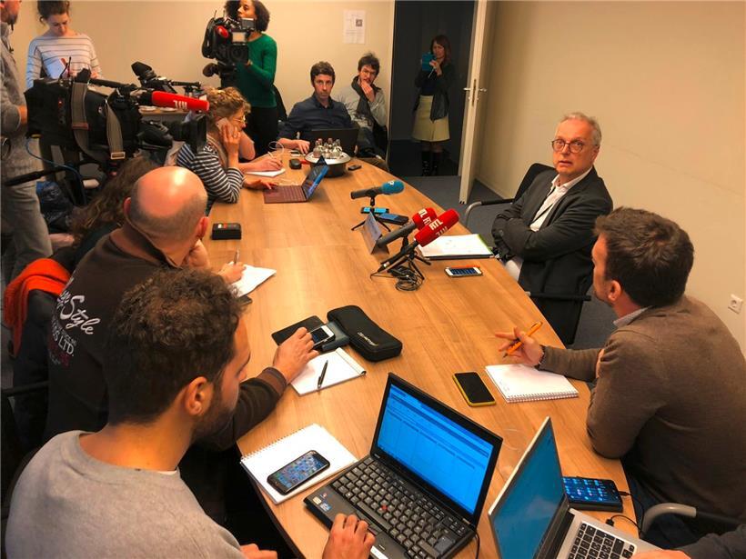 Jean-Claude Schmit, Generaldirektor des Luxembourg Institute of Health, informiert zur aktuellen Lage in Sachen Covid-19

