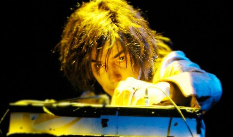 Jean-Michel Jarre bei einem Konzert in Luxemburg
