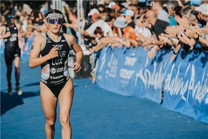 Jeanne Lehair ist die fünftbeste Triathletin der Welt
