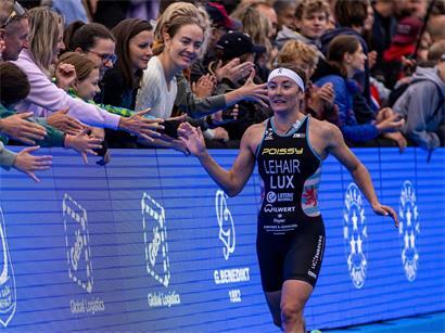 Jeanne Lehair verpasste das Podium um 33 Sekunden