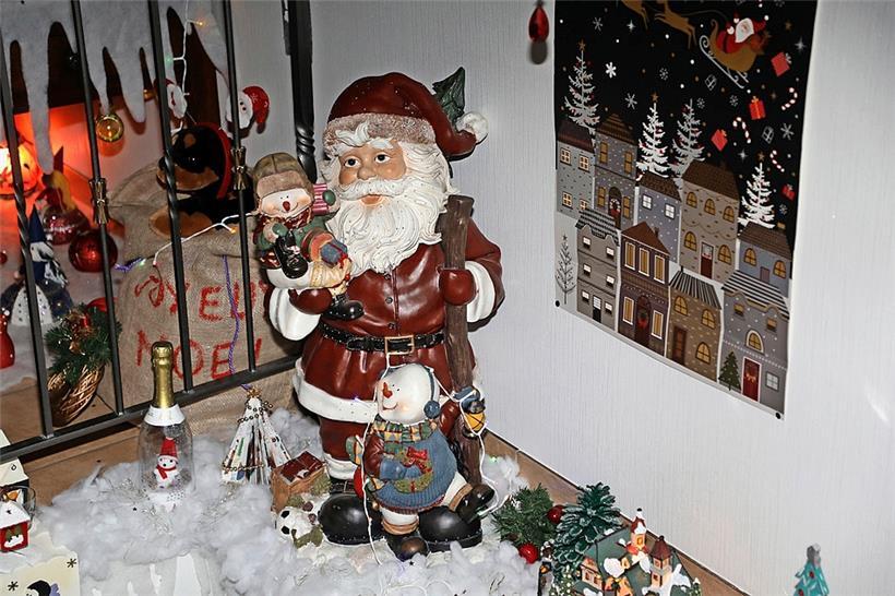 Jede Menge Kunstschnee rundet das Weihnachtserlebnis ab