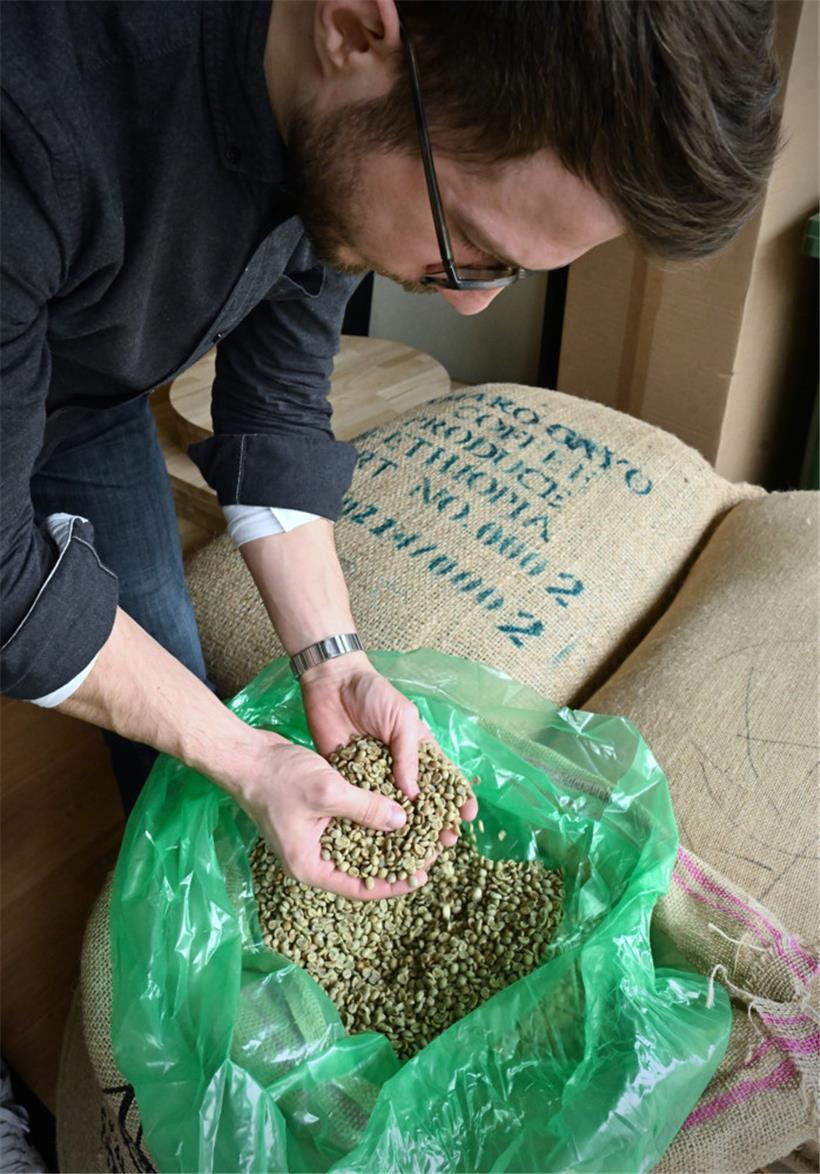 Jede einzelne Bohnensorte wurde sorgfältig ausgewählt
