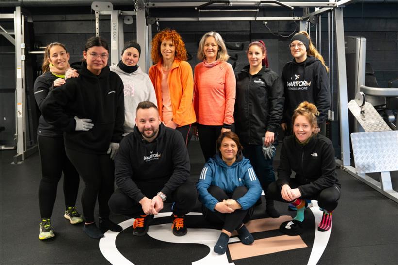 Jeden Sonntag treffen sich die Fitnessgänger des Smartform zum gemeinsamen Jogge...