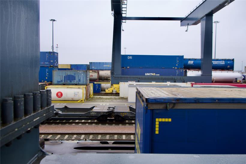 Jeder Container hat seinen Platz