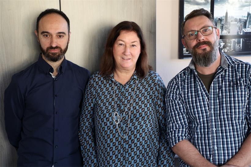 Jeder bekommt eine zweite Chance! SCAS-Direktorin Marie-Claude Boulanger und die Bewährungshelfer Gianni Micucci (l.) und Jeff Pütz  (r.)
