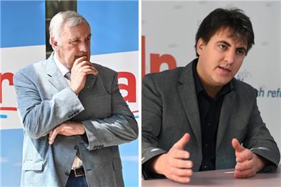 Jeff Engelen (l.) und Michel Lemaire
