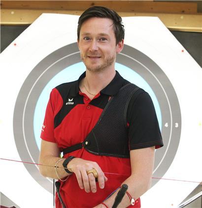 Jeff Henckels  ist als erster Luxemburger noch vor der Eröffnungsfeier im Einsatz
