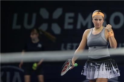 Jelena Ostapenko ist in Luxemburg noch ungeschlagen
