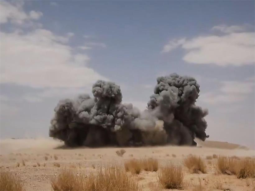 Jemen, Jawf: Foto aus einem undatierten Video, das am 9.9.2026 vom Medienbüro von Ansar Allah, dem Medienarm der jemenitischen Huthi-Rebellen, veröffentlicht wurde