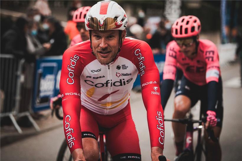 Jempy Drucker wird heute neben Christophe Laporte als Leader von Cofidis in das Rennen gehen
