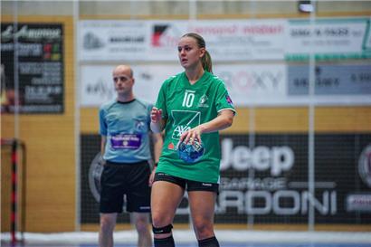 Jenny Zuk ist seit dieser Saison Kapitänin des HB Käerjeng
