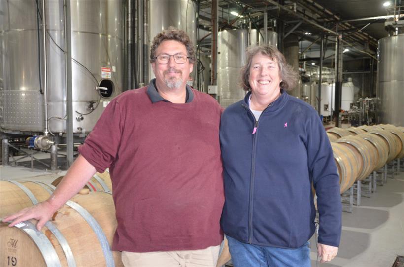 Jeremy Scarborough und Liz Riley