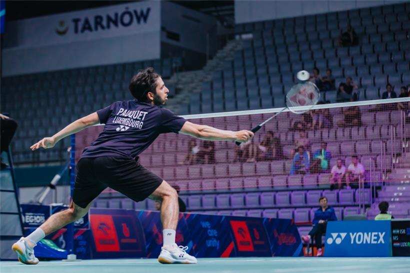 Jérôme Pauquet musste nach drei Niederlagen in der Gruppenphase die Segel streichen
