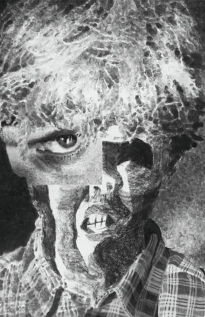 Jérôme Zonder, Pierre-François #6, 2020, Charcoal and graphite on paper – Fusain et mine de plomb sur papier 90 x 60 cm. Courtesy of Galerie Nathalie Obadia, Paris/Bruxelles
