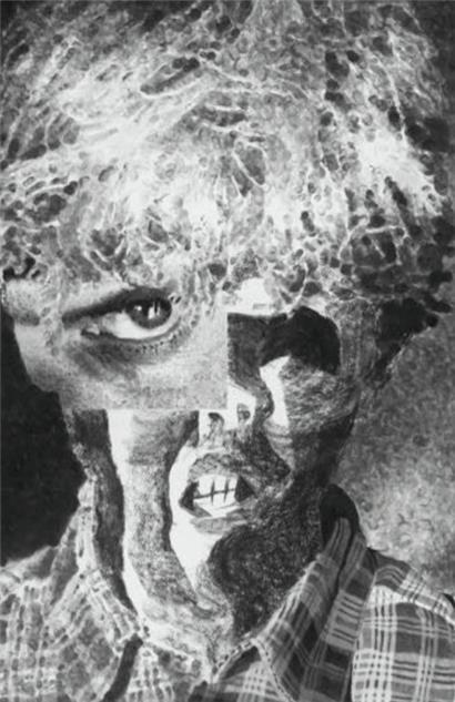 Jérôme Zonder, Pierre-François #6, 2020, Charcoal and graphite on paper – Fusain et mine de plomb sur papier 90 x 60 cm. Courtesy of Galerie Nathalie Obadia, Paris/Bruxelles
