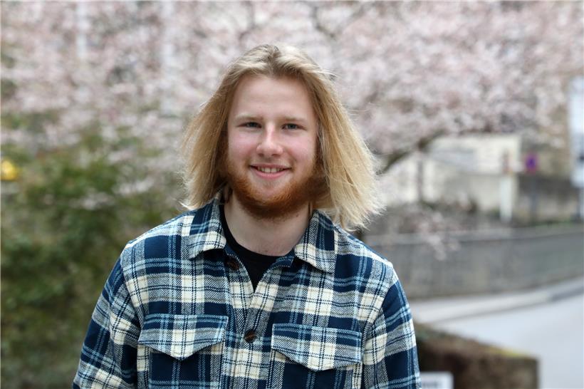 Jerry Simon (18), Abiturient im Lycée Ermesinde in Mersch: Er kommt aus einem po...