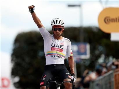 Jhonatan Narvaez siegt auf der 8. Etappe des Giro d’Italia 2026 bei Radrennen in Italien