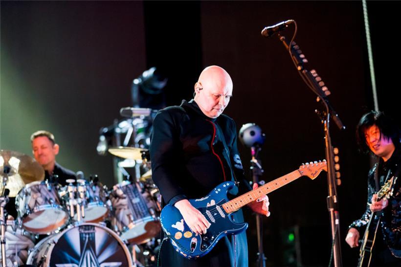 Jimmy Chamberlin, Billy Corgan et James Iha
