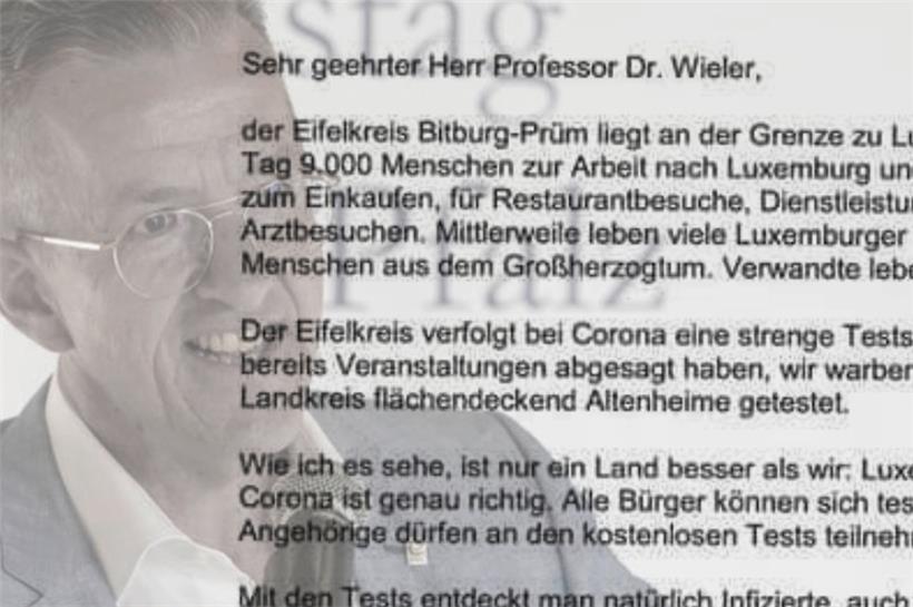 Joachim Streit will klarmachen, dass nicht alle einverstanden sind mit den Regelungen in Deutschland
