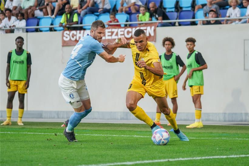João Magno (r.) und seine Kollegen werden in einer anderen offensiven Ausrichtung ins Spiel gehen
