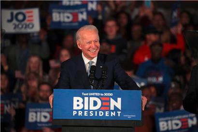 Joe Biden hat allen Grund zur Freude nach der Wahl in South Carolina.

