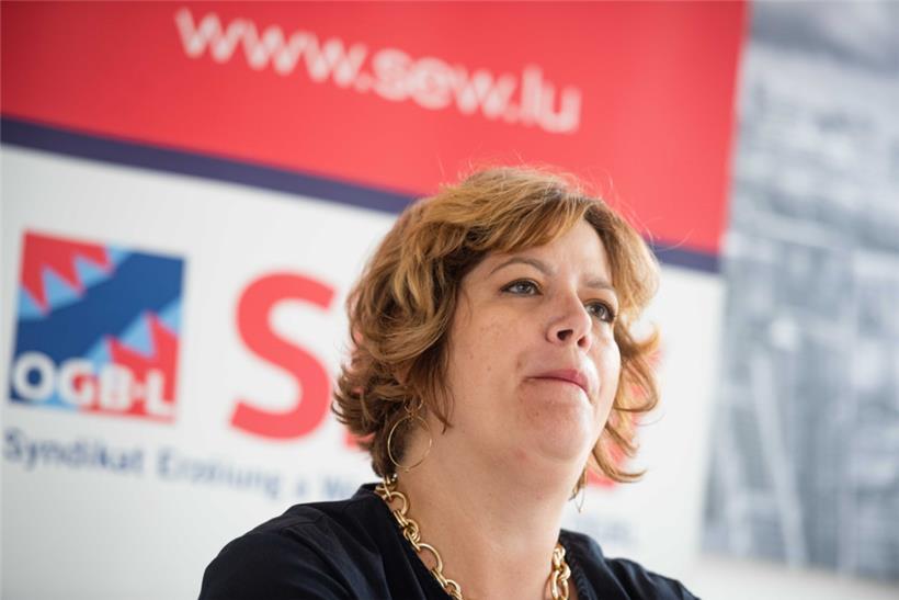 Joëlle Damé vom SEW/OGBL
