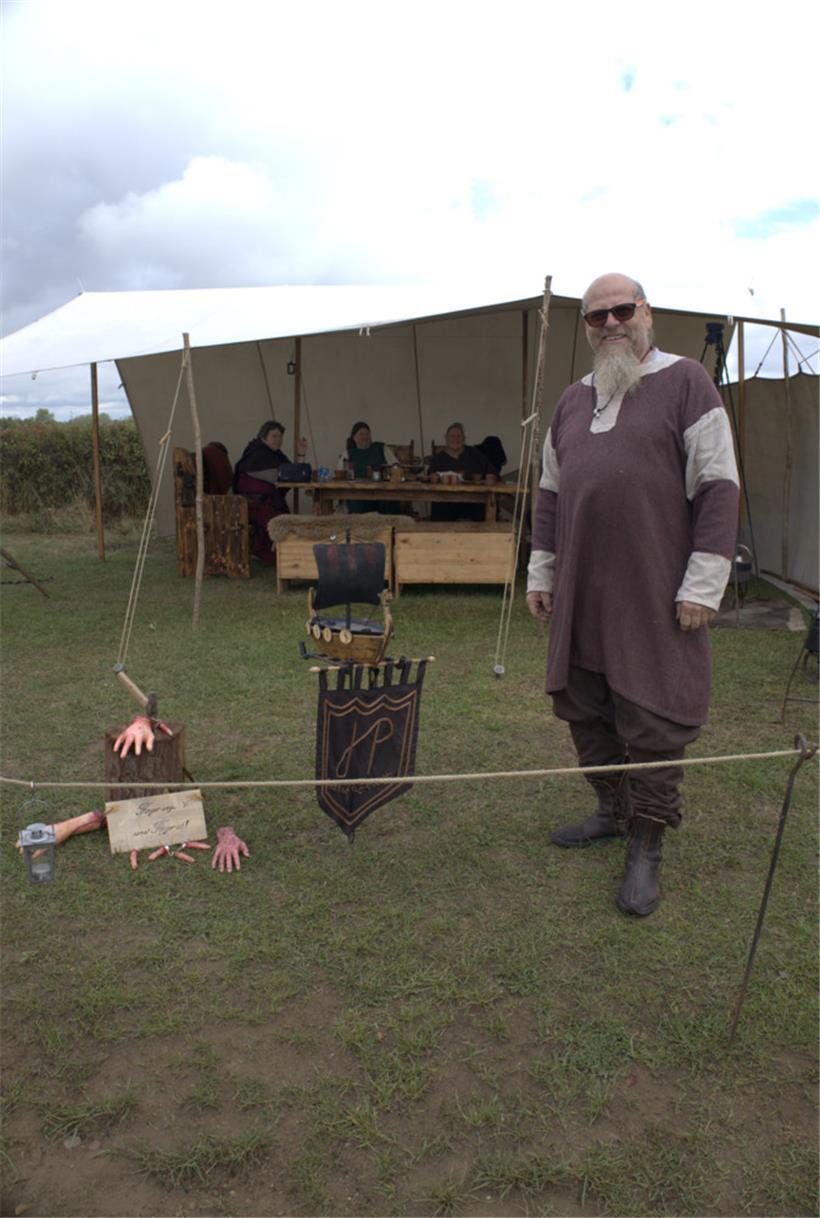 Jörg aus dem Saarland möchte das verzerrte Bild der Wikinger zurechtbiegen