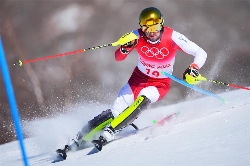 Johannes Strolz holte Gold in der Kombination und Silber im Slalom
