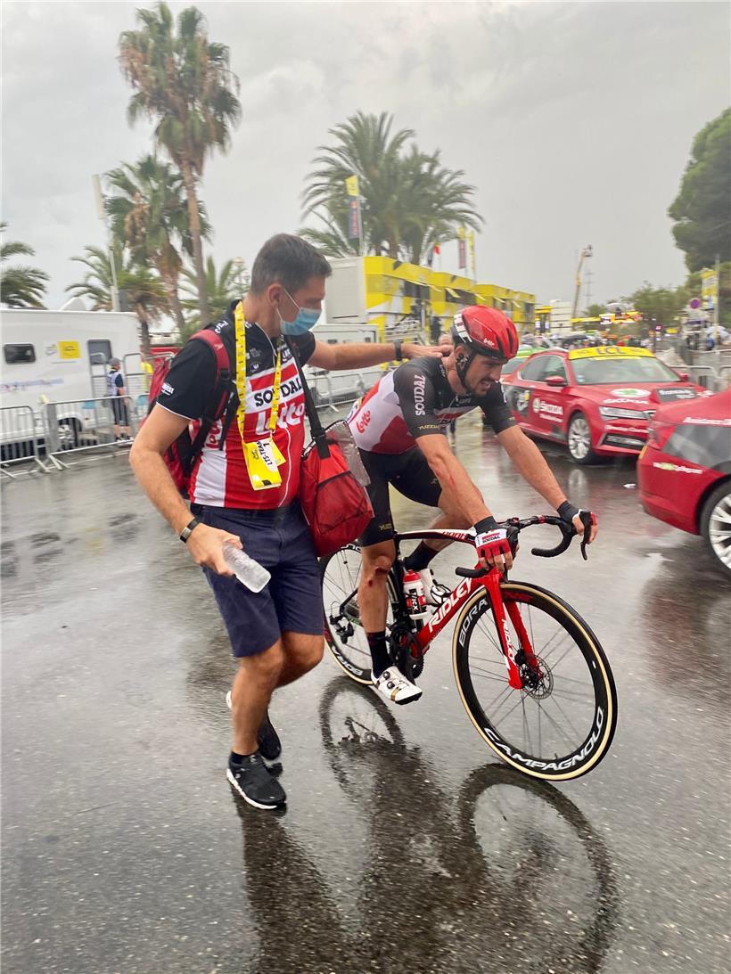 John Degenkolb hatte am Samstag das Zeitlimit überschritten und wurde von den Kommissaren vom Rennen ausgeschlossen
