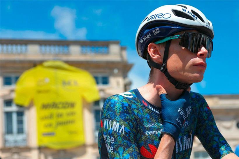 Jonas Vingegaard geht auf den Massensturz bei der Baskenland-Rundfahrt im April ein
