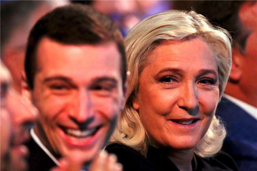 Jordan Bardella assurera l’intérim pour le temps de la campagne pour l’Elysée de Marine Le Pen 
