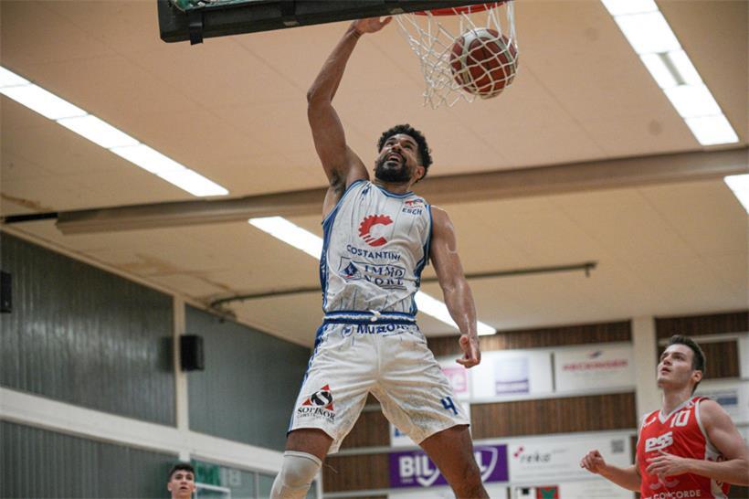 Jordan Hicks ist einer der Profispieler der LBBL, die längerfristig in Luxemburg bleiben wollen
