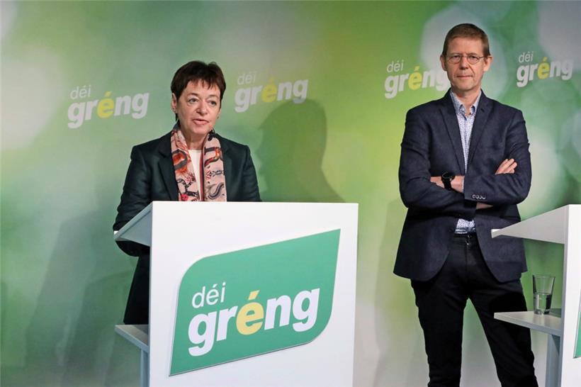 Josée Lorsché und Marc Hansen, beide Mitglieder der parlamentarischen Gesundheitskommission, legten Vorschläge zur Gesundheitspolitik vor
