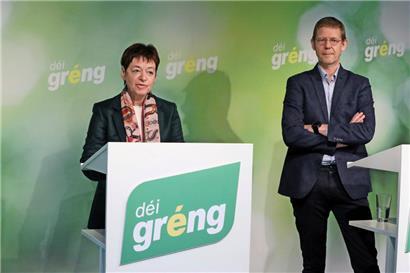 Josée Lorsché und Marc Hansen, beide Mitglieder der parlamentarischen Gesundheitskommission, legten Vorschläge zur Gesundheitspolitik vor

