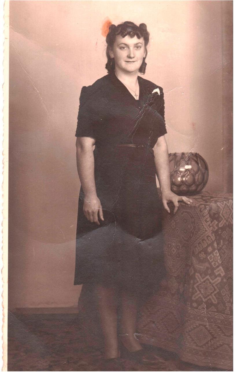 Joséphine Scholtes, vers 1940
