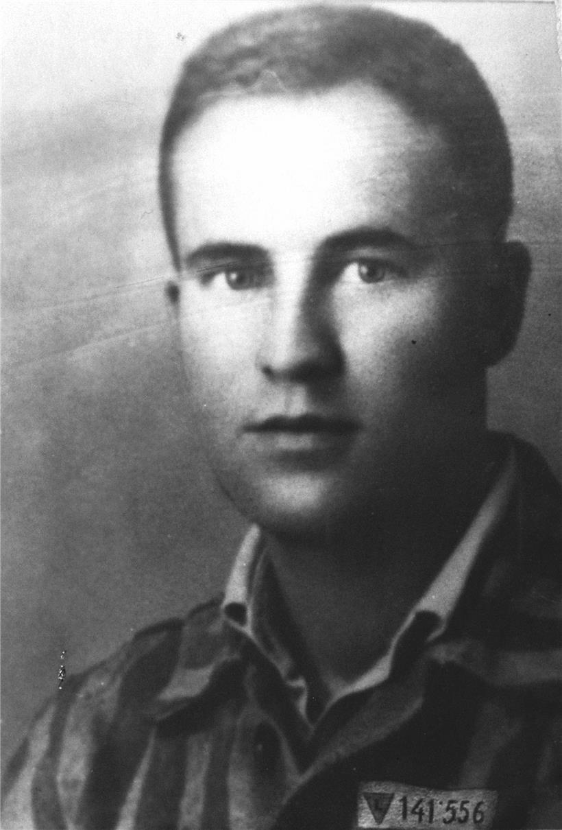Josy Schlang bekam in Auschwitz die Nummer 141556 auf den Unterarm tätowiert
