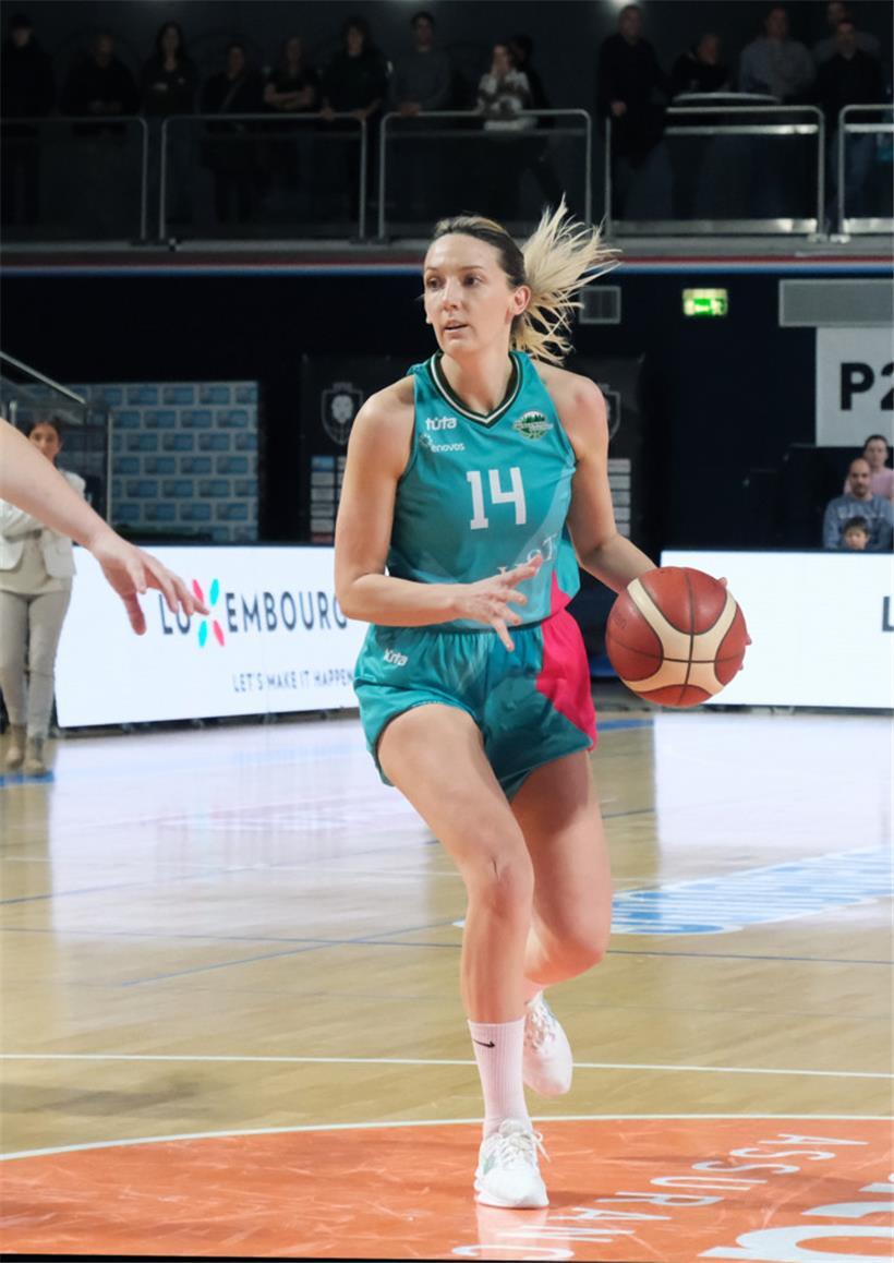 Jovana Jaksic könnte gegen ihren Ex-Klub Sparta in diesem Jahr ihren ersten Titel in Luxemburg gewinnen
